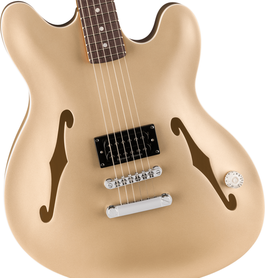 Fender Tom DeLonge Starcaster Satin Shoreline Gold Rosewood Fingerboard