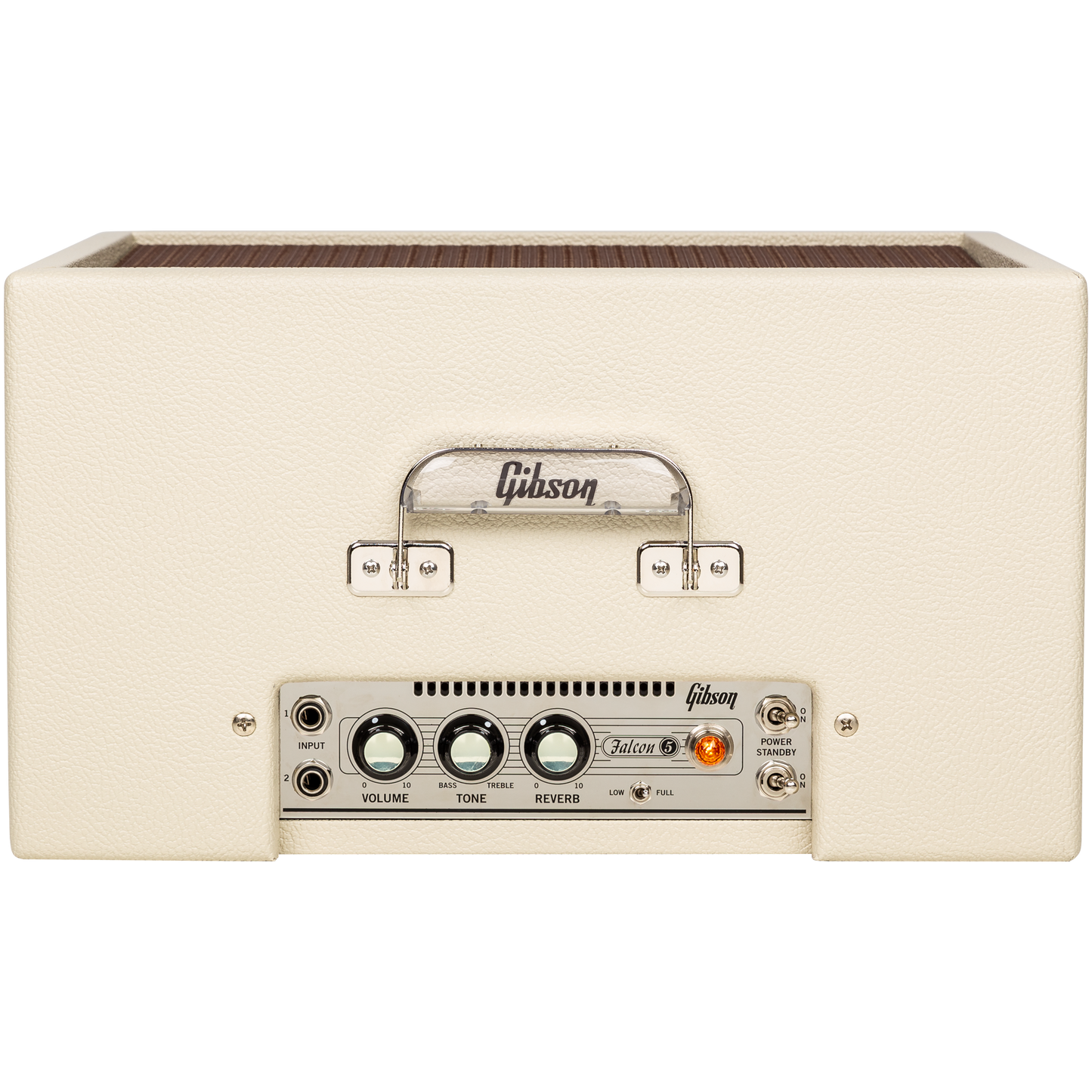 Gibson Falcon 5 1x10 Combo Amp - Cream Bronco Vinyl with Oxblood Grille
