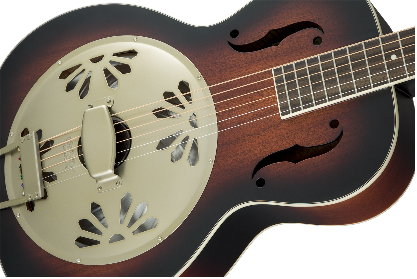 Gretsch G9241 Alligator Round-Neck w/Fishman Nashville Pickup Sunburst