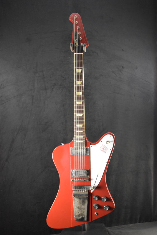 Gibson Murphy Lab 1963 Firebird V With Maestro Vibrola Cardinal Red Light Aged