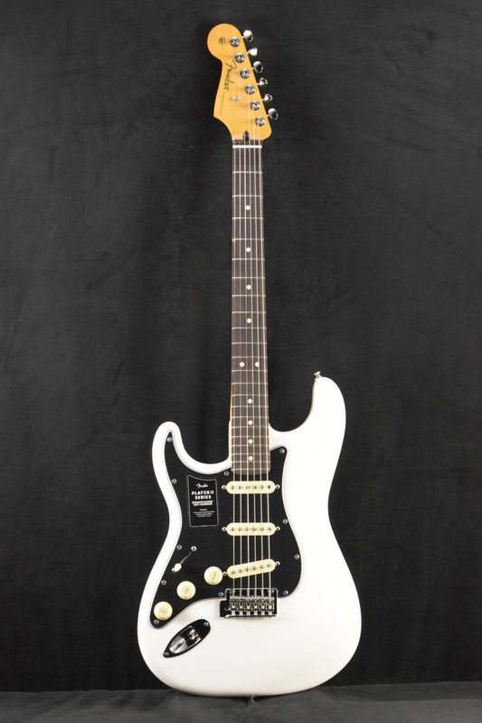 Fender Player II Stratocaster Left-Hand Polar White Rosewood Fingerboard