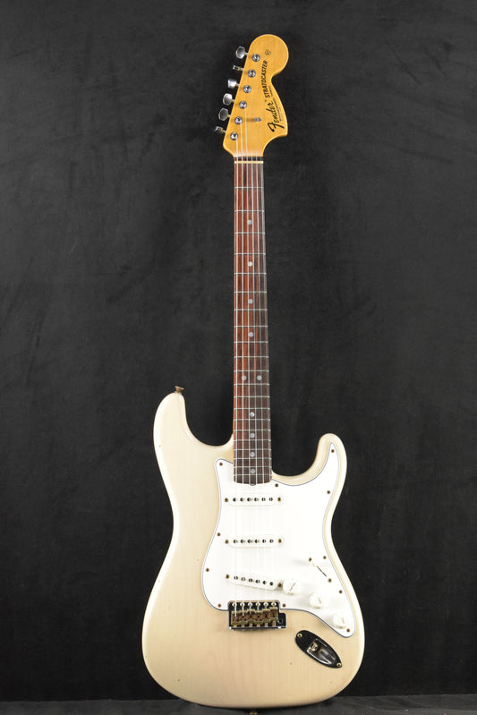 Fender 1969 Stratocaster Journeyman Relic Faded Vintage Blonde Rosewood Fingerboard