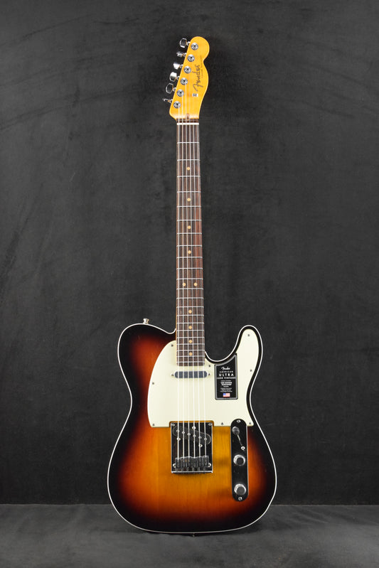 Fender American Ultra Luxe Vintage '60s Custom Telecaster Rosewood Fingerboard 3-Color Sunburst