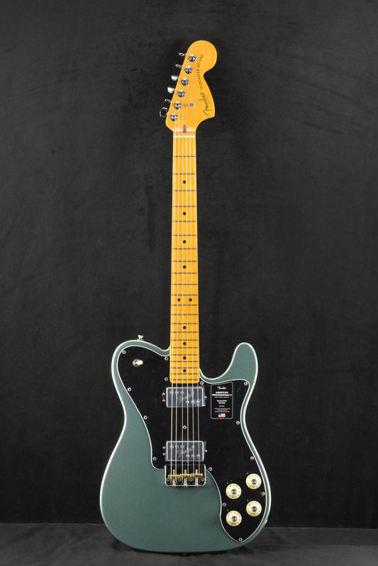 Fender American Professional II Telecaster Deluxe Maple Fingerboard Mystic Surf Green
