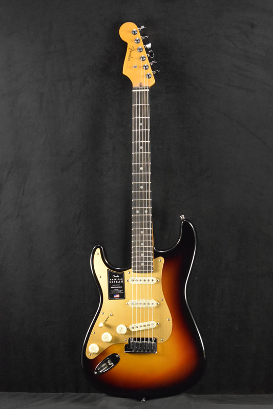Fender American Ultra II Stratocaster Left-Hand Ultraburst Ebony Fingerboard