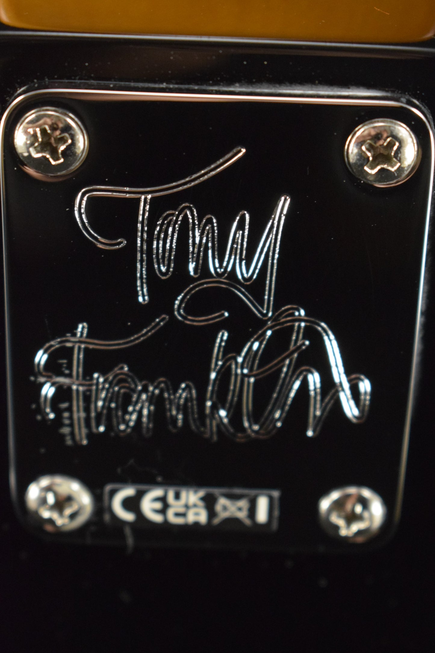 Fender Tony Franklin Fretless Precision Bass Ebony Fingerboard Black