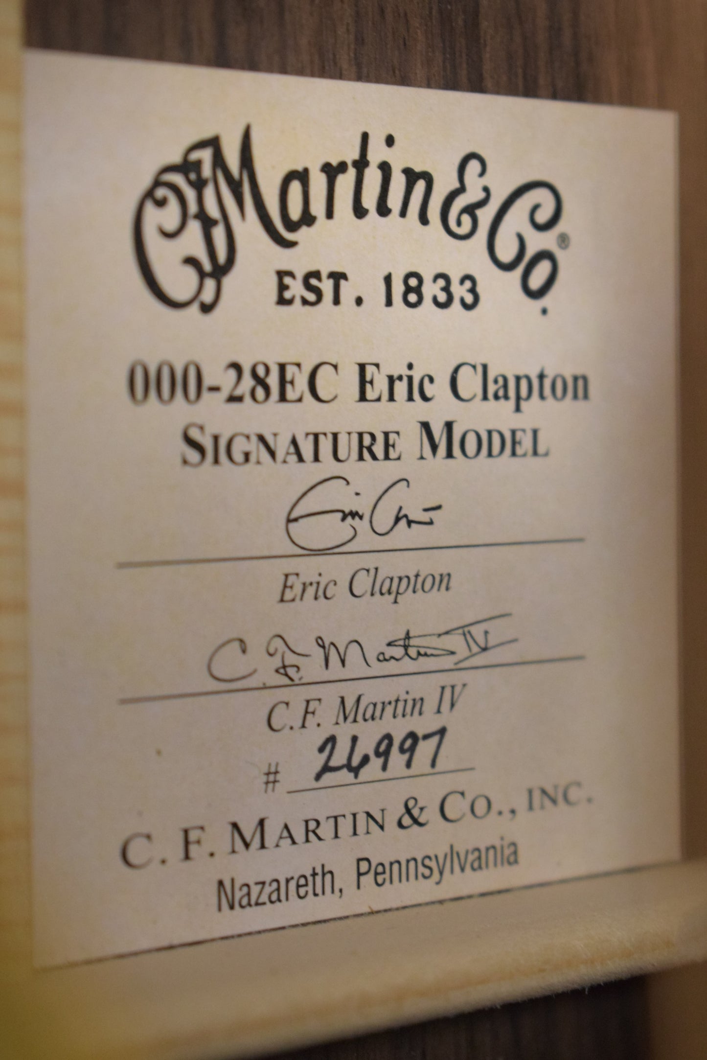 Martin 000-28EC Eric Clapton