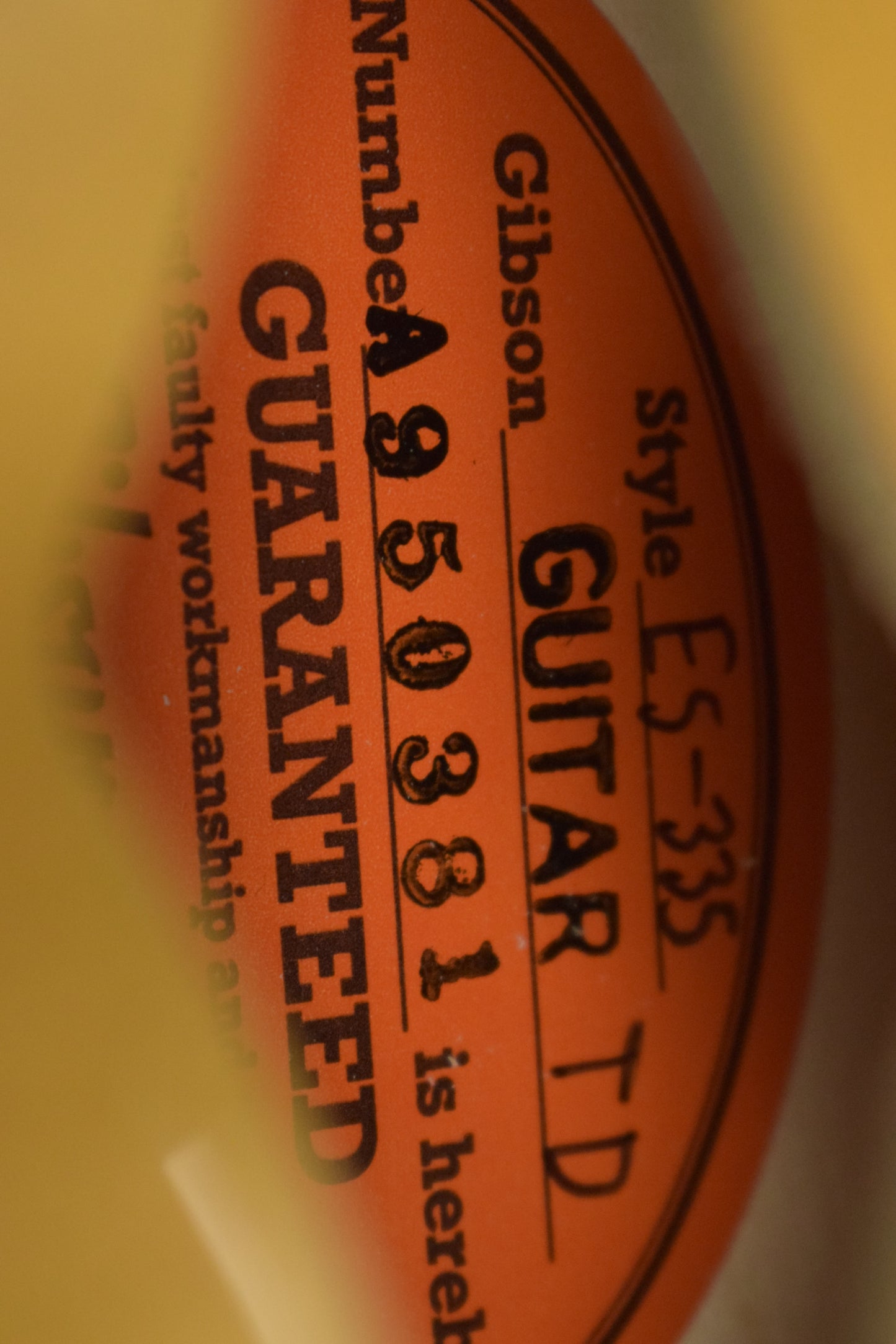 Gibson Murphy Lab 1959 ES-335 Reissue Ultra Light Aged Vintage Natural