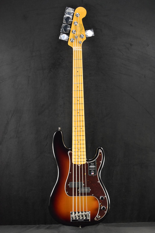 Fender American Professional Precision Bass V 3-Color Sunburst Maple Fingerboard