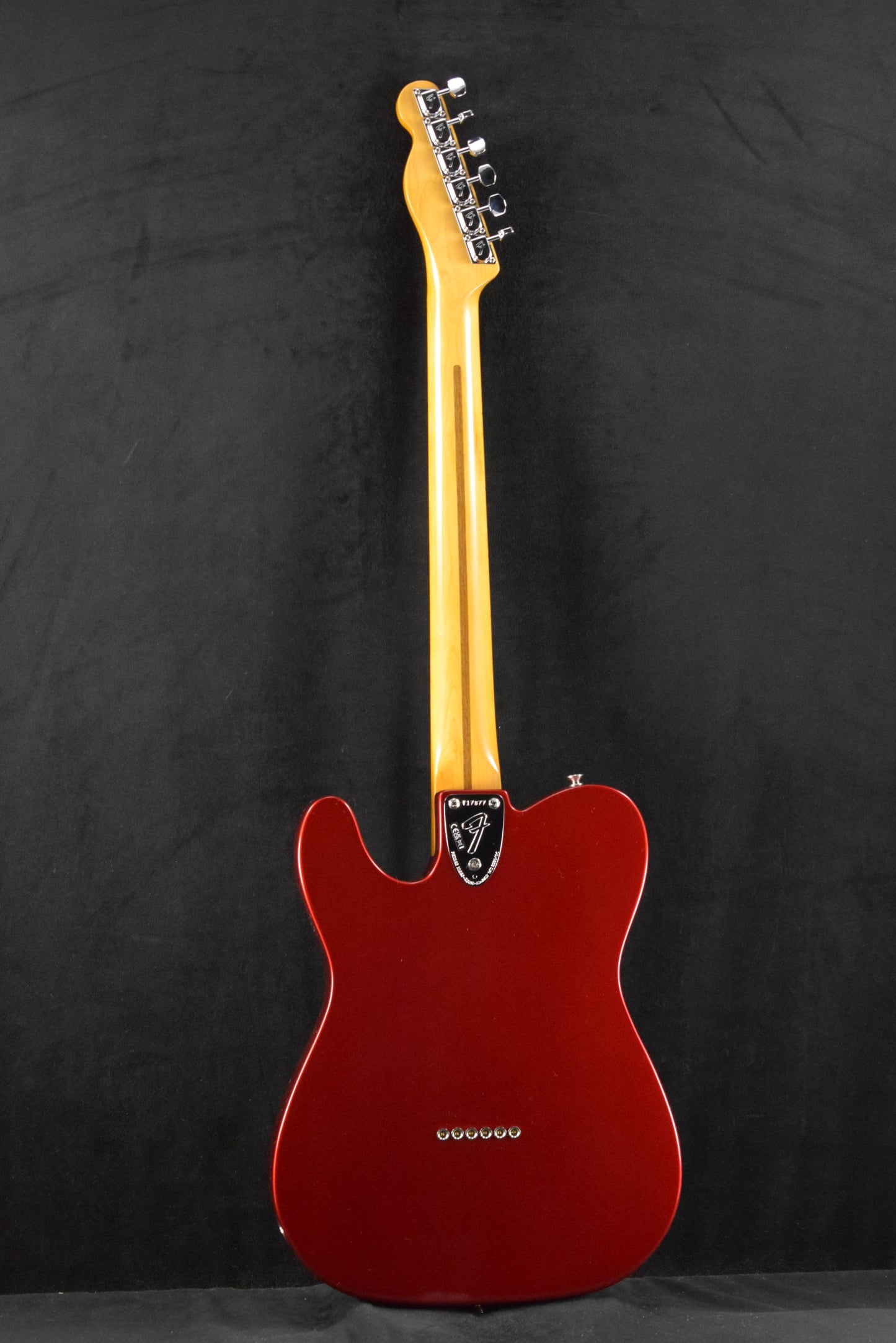 Fender American Vintage II 1972 Telecaster Thinline Candy Apple Red Maple Fingerboard