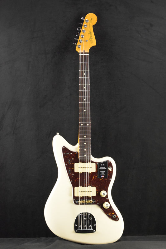 Fender American Professional Jazzmaster Olympic White Rosewood Fingerboard