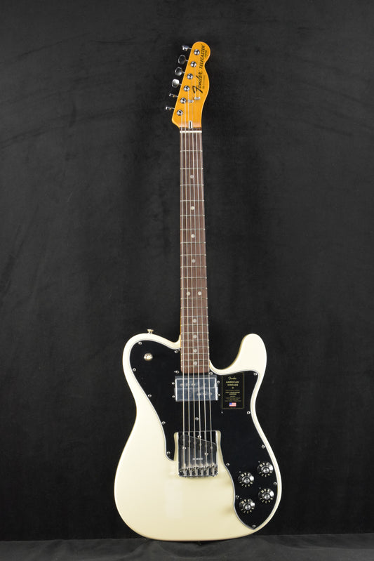 Fender American Vintage II 1977 Telecaster Custom Olympic White Rosewood Fingerboard