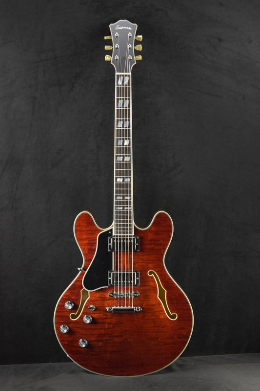 Eastman T486L Left-Handed 16" Thinline Classic Truetone Gloss