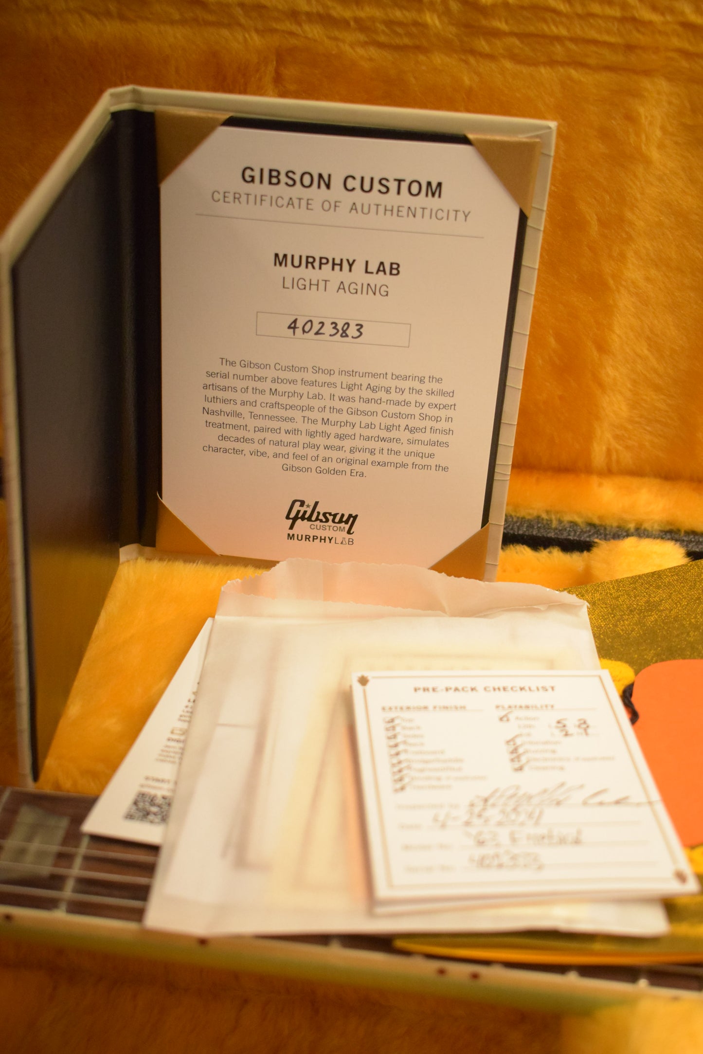 Gibson Murphy Lab 1963 Firebird V Kerry Green Light Aged Fuller's Exclusive