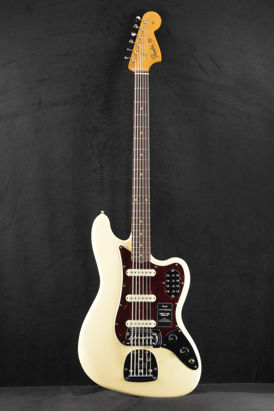 Fender Vintera III Early '60s Bass VI Olympic White Rosewood Fingerboard