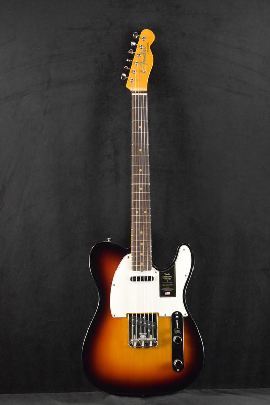 Fender American Vintage II 1963 Telecaster 3-Color Sunburst Rosewood Fingerboard