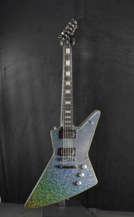 Epiphone Lzzy Hale Explorer Custom Black Diamond Holographic Sparkle