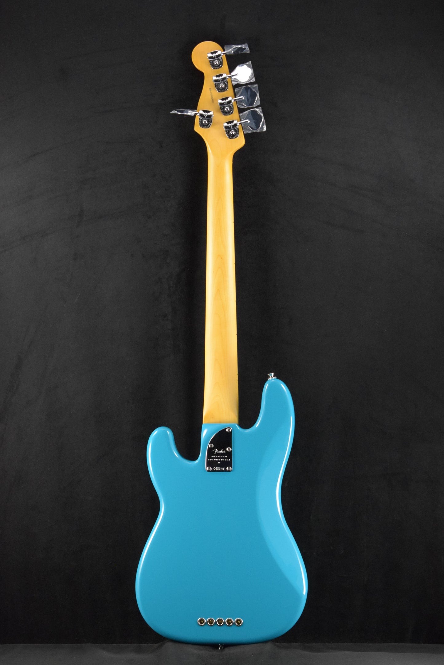 Fender American Professional II Precision Bass V Miami Blue Maple Fingerboard