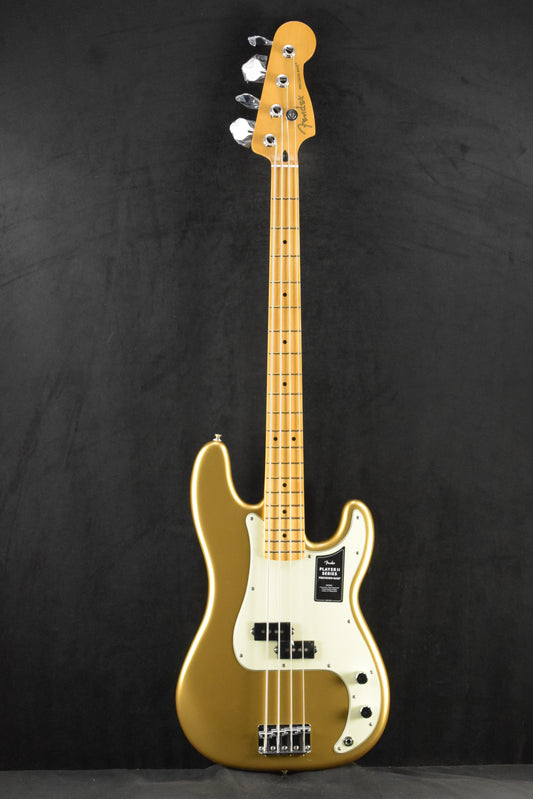 Fender 75th Anniversary Player II Precision Bass Aztec Gold Maple Fingerboard