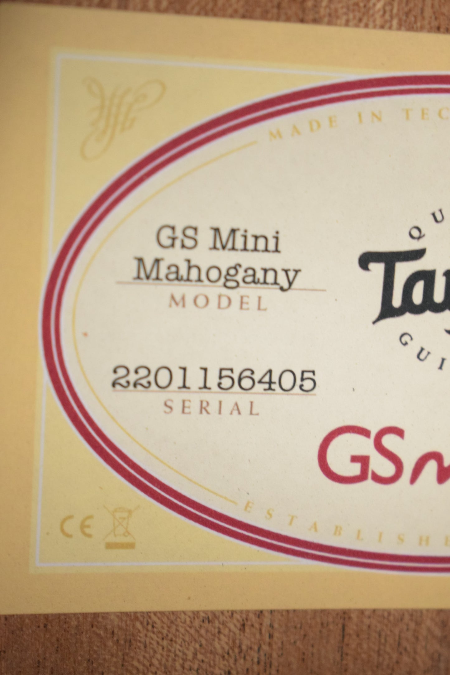 Taylor GS Mini Mahogany Left Handed