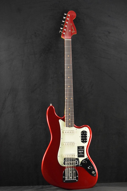 Fender Vintera III Early '60s Bass VI Candy Apple Red Rosewood Fingerboard