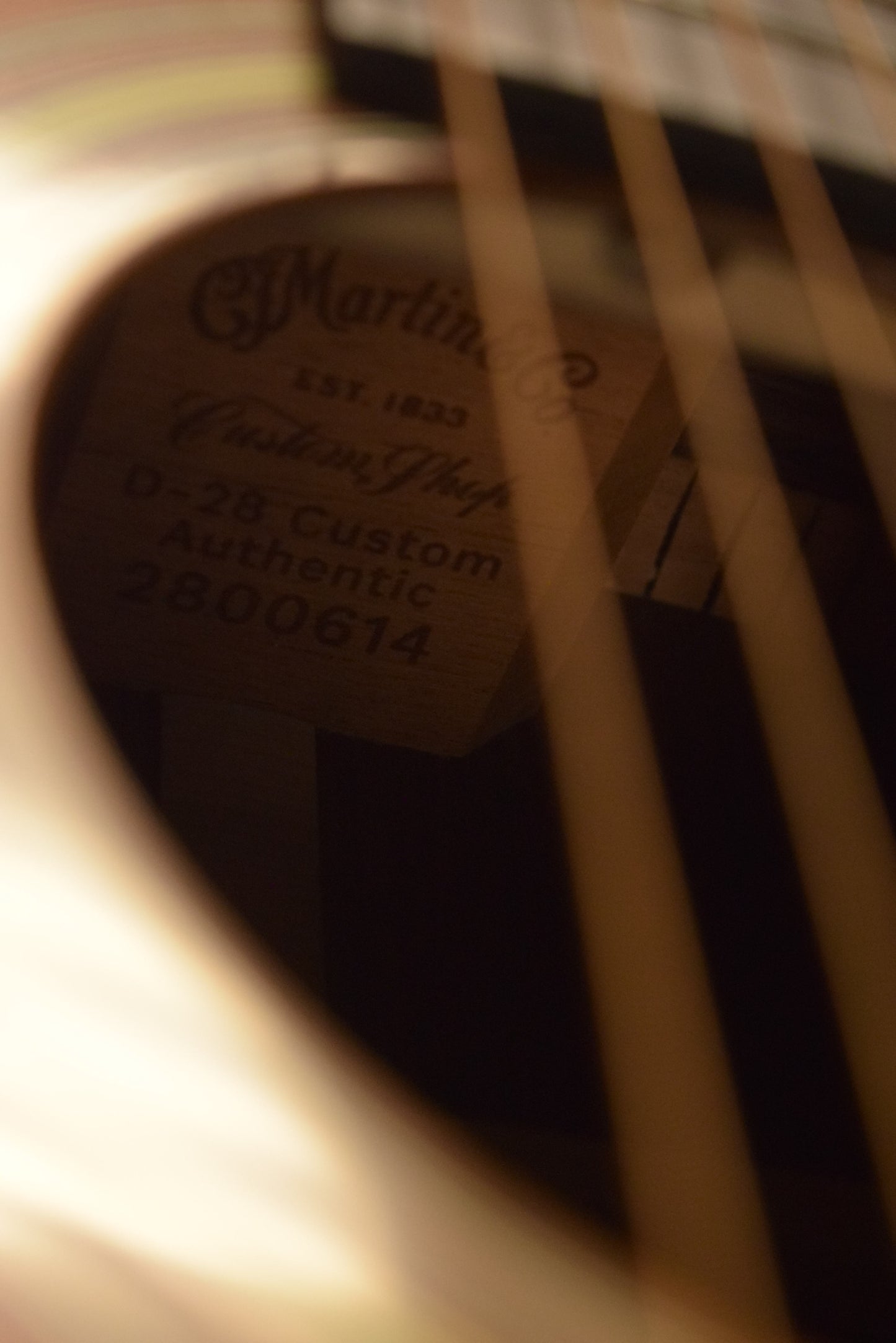 Martin Custom Shop D-28 Authentic 1937 Stage 1 Aging Ambertone