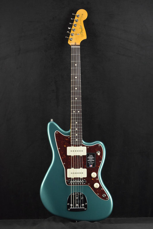 Fender American Professional Classic Jazzmaster Faded Sherwood Green Metallic Rosewood Fingerboard