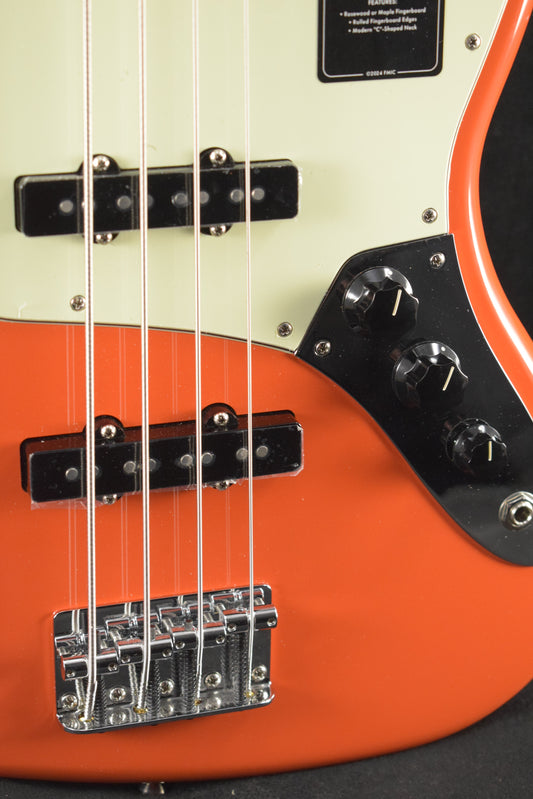 Fender Player II Jazz Bass Rallye Orange Rosewood Fingerboard