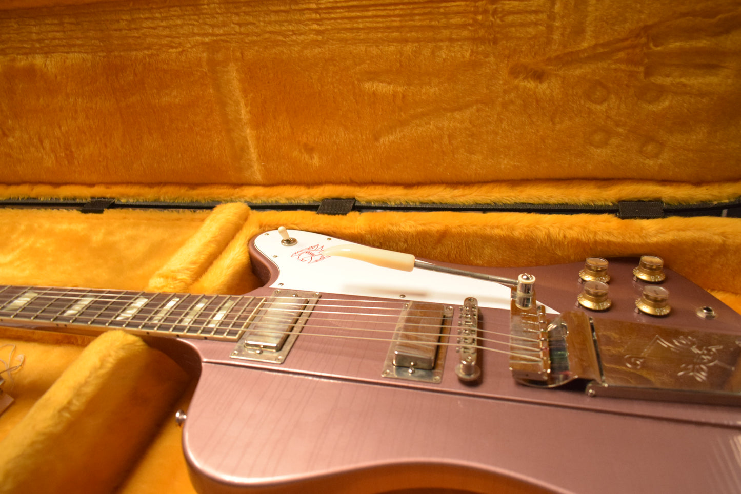 Gibson Murphy Lab 1963 Firebird V With Maestro Vibrola Heather Poly Light Aged Fuller's Exclusive