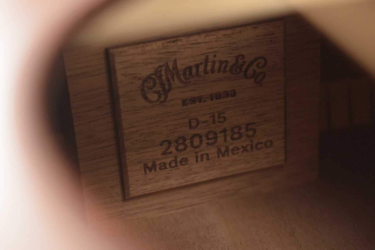 Martin D-15E Dreadnought Acoustic Electric Mahogany Satin