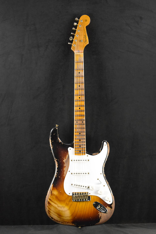Fender Limited Edition 70th Anniversary 1954 Stratocaster Super Heavy Relic Wide-Fade 2-Color Sunburst