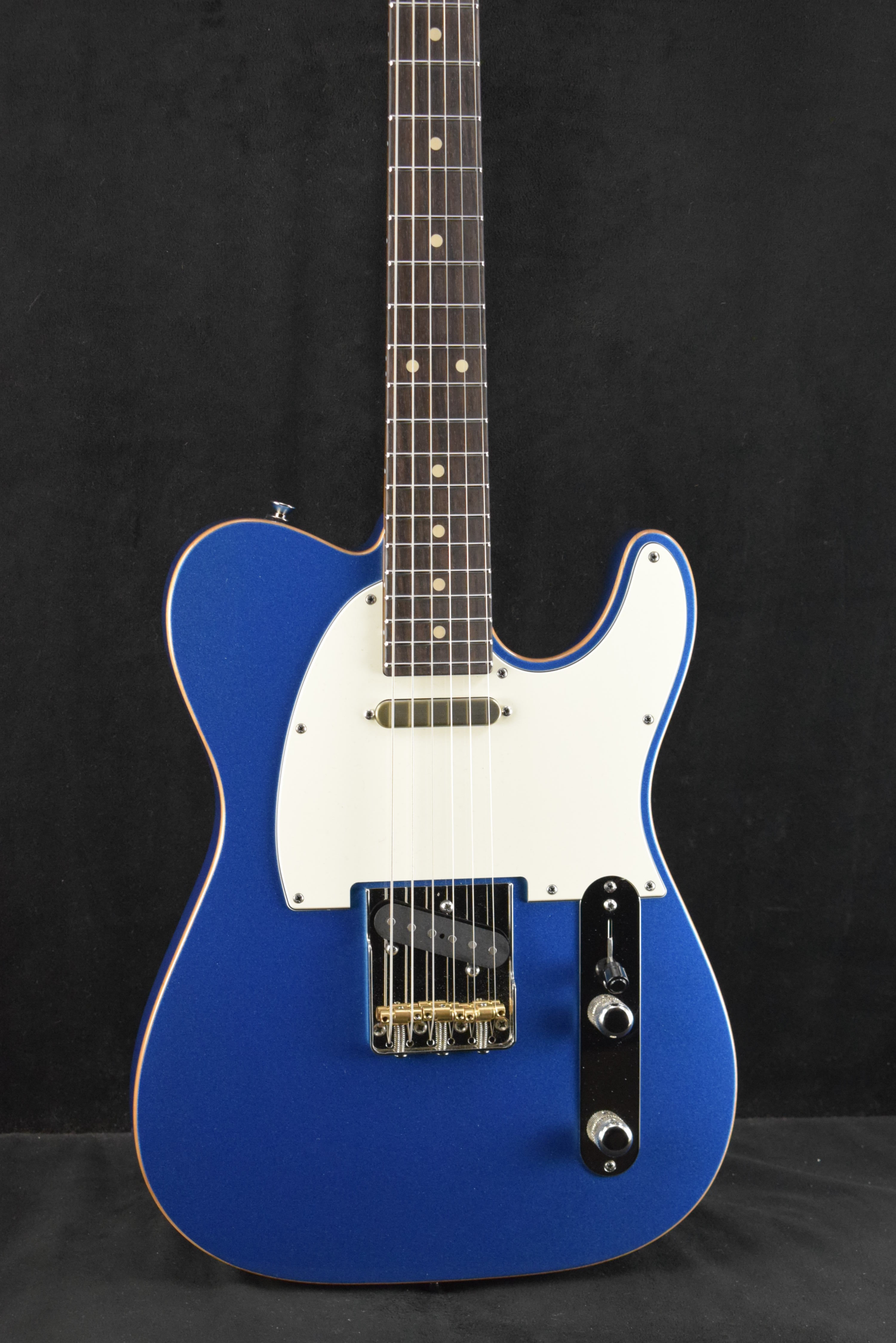 Tom Anderson T Icon Lake Placid Blue with Binding – Fuller's Guitar