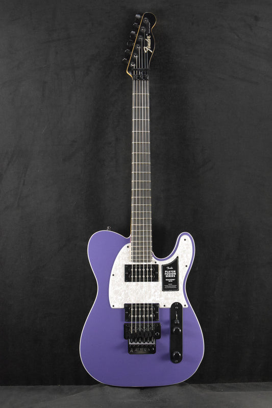 Fender Limited Edition Player Fusion Telecaster HH Floyd Rose Aura Metallic Ebony Fingerboard