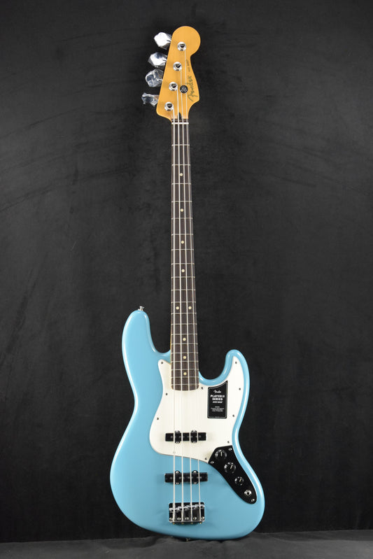 Fender Player II Jazz Bass Aquatone Blue Rosewood Fingerboard