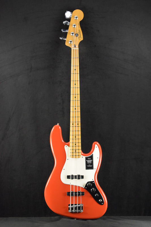 Fender Player II Jazz Bass Coral Red Maple Fingerboard