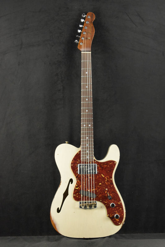 Fender Custom Shop Ltd Ed '72 Telecaster Custom Thinline Relic - Vintage Blonde