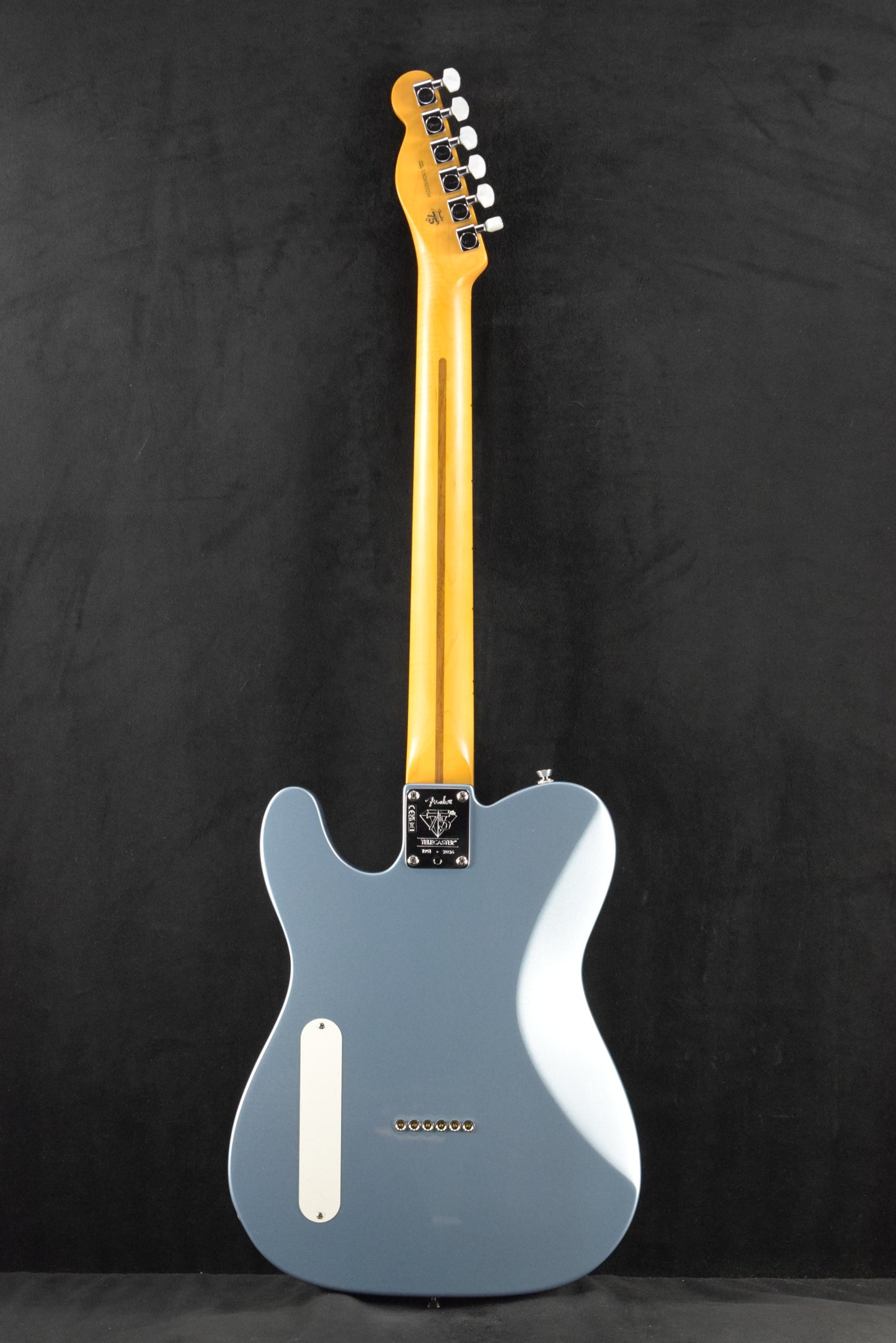 Fender 75th Anniversary American Professional Classic Cabronita Telecaster Ice Blue Metallic Maple Fingerboard