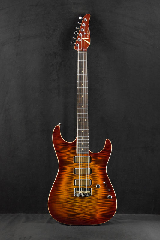 Tom Anderson Drop Top Shorty Ginger Burst with Binding