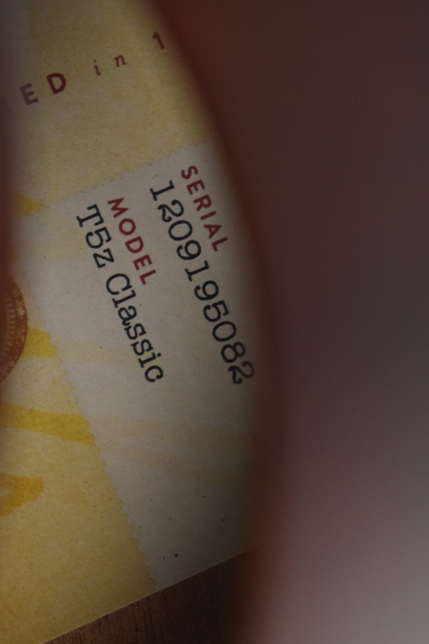 Taylor T5z Classic Koa Top Shaded Edgeburst