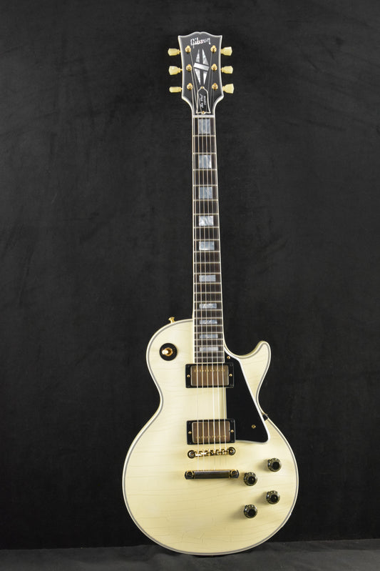 Gibson Murphy Lab 1957 Les Paul Custom 2-Pickup Alpine White Ultra Light Aged Fuller's Exclusive