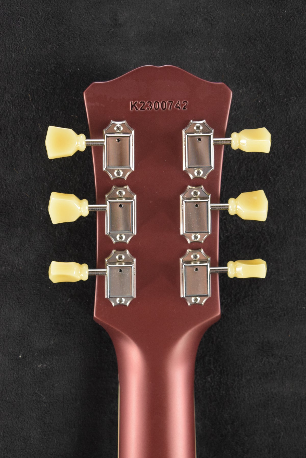 Eastman SB59/S-BR Solid Body Vintage Truetone Satin Burgundy Red