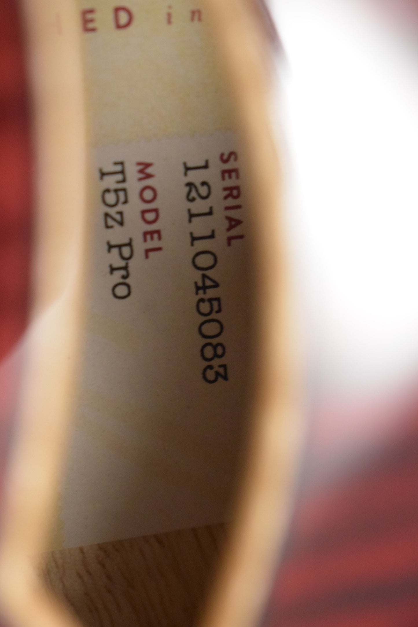 Taylor T5z Pro Grape Vine Shaded Edgeburst