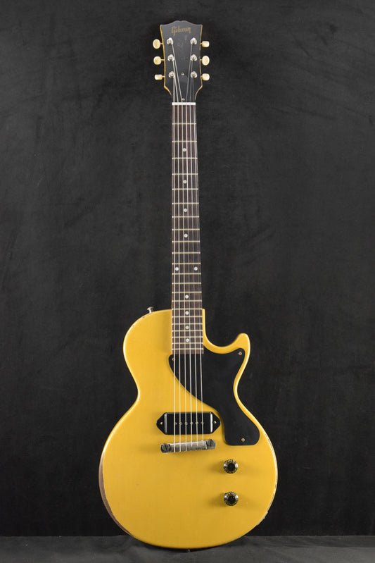 Gibson Murphy Lab 1957 Les Paul Junior Single Cut TV Yellow Heavy Aged
