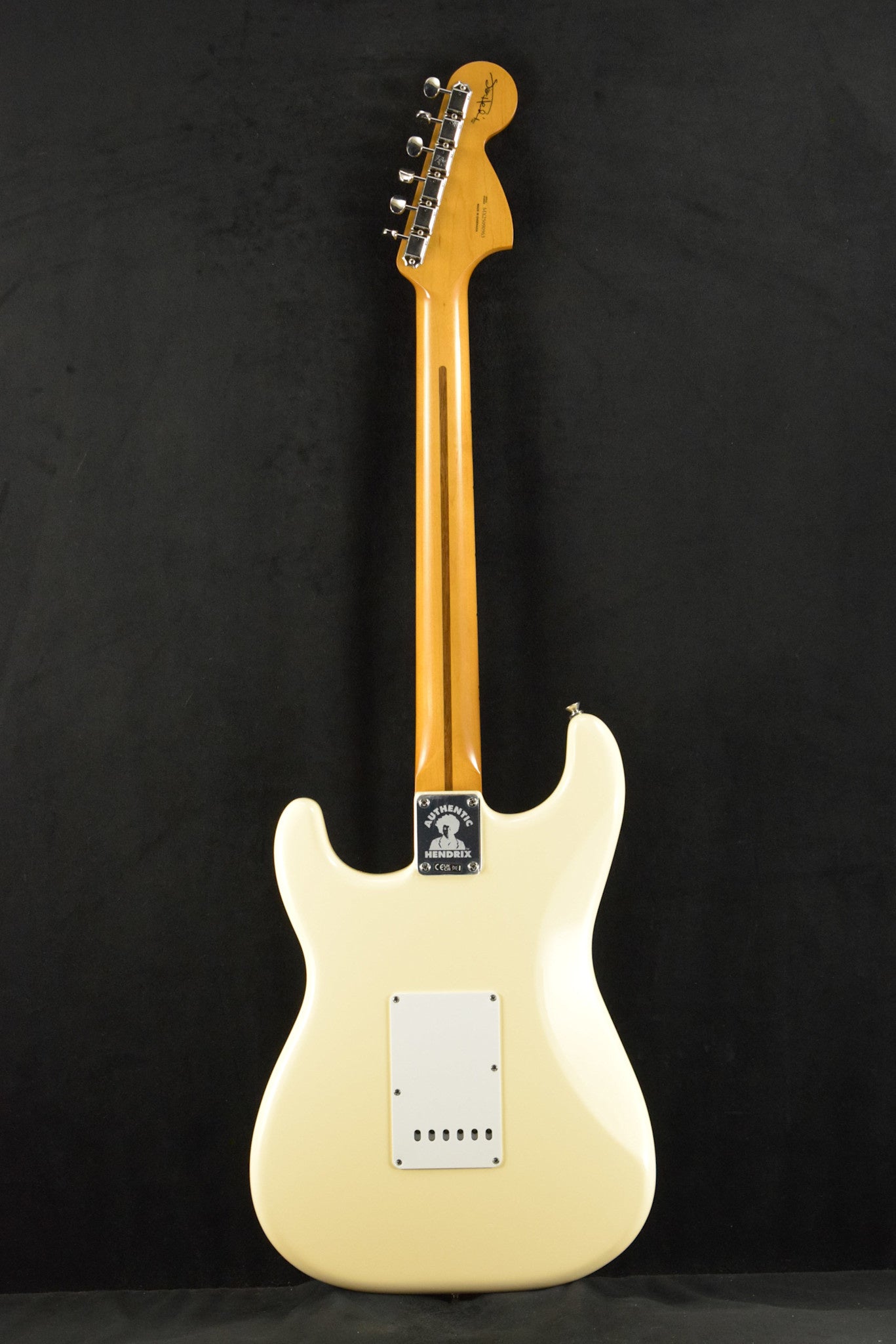 Fender Jimi Hendrix Stratocaster Olympic White Maple Fingerboard