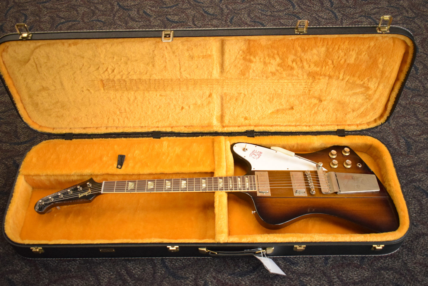 Gibson Murphy Lab 1963 Firebird V With Maestro Vibrola Vintage Sunburst Light Aged Fuller's Exclusive