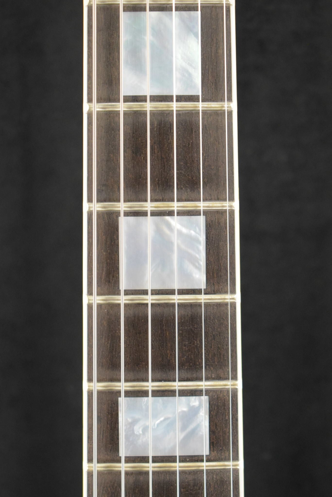 Gibson Custom Shop Les Paul Custom Chambered Body Slim Neck 3 Pickup Ebony VOS GH