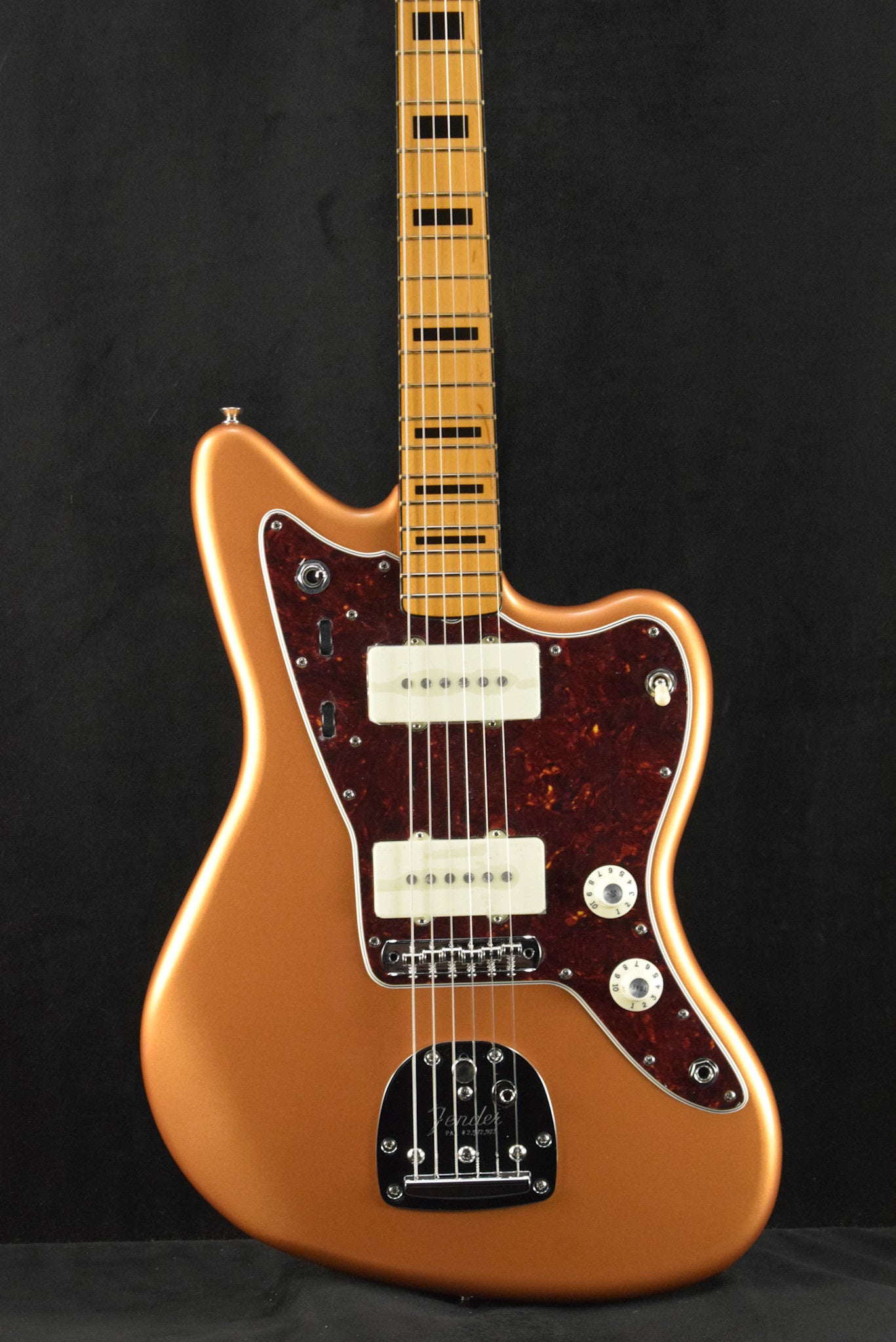 Fender Troy Van Leeuwen Jazzmaster Copper Age Bound Maple