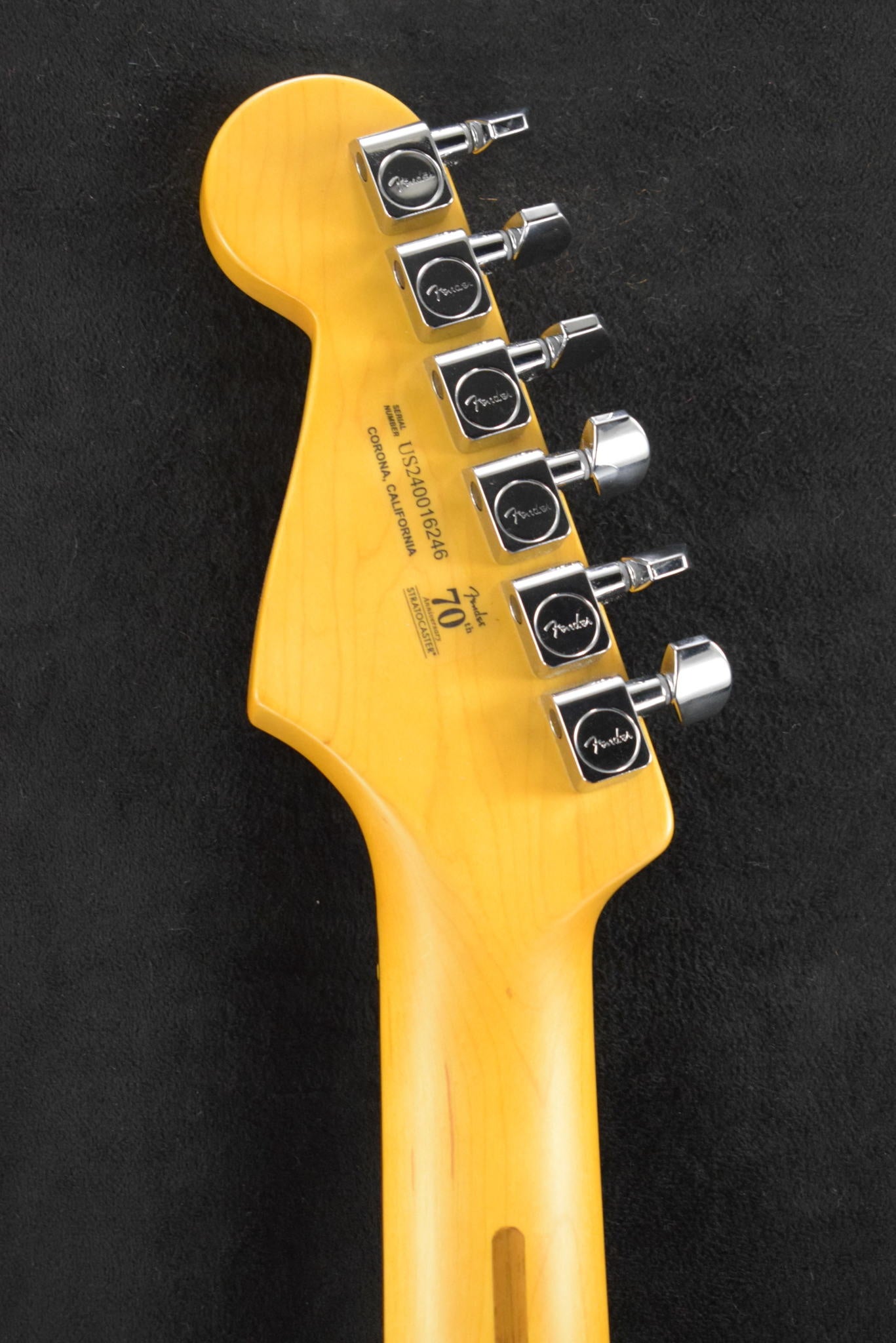 Fender American Professional II Stratocaster Thinline Transparent Daphne Blue Rosewood Fingerboard