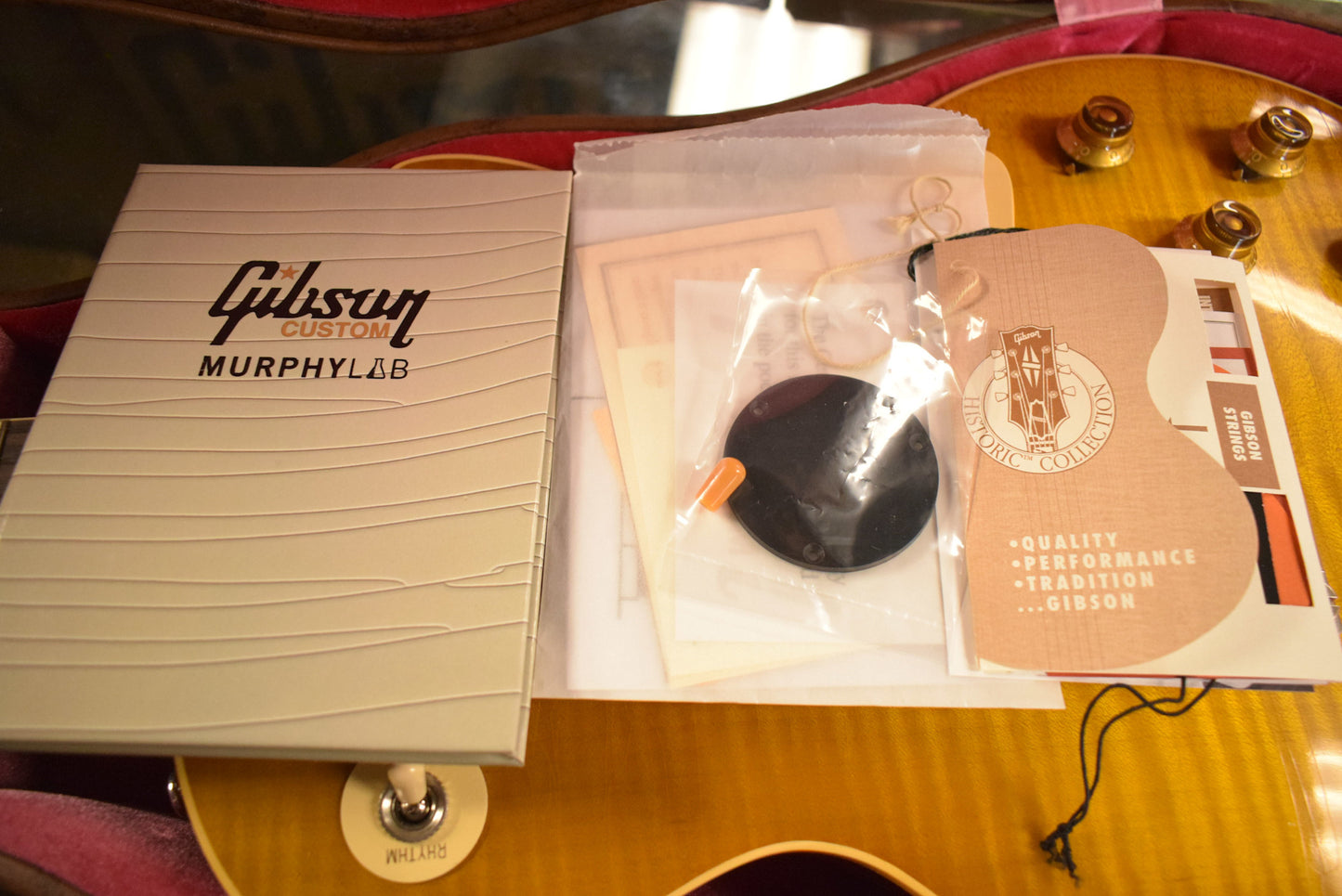 Gibson Murphy Lab 1959 Les Paul Standard Dirty Lemon Ultra Light Aged Fuller's Exclusive