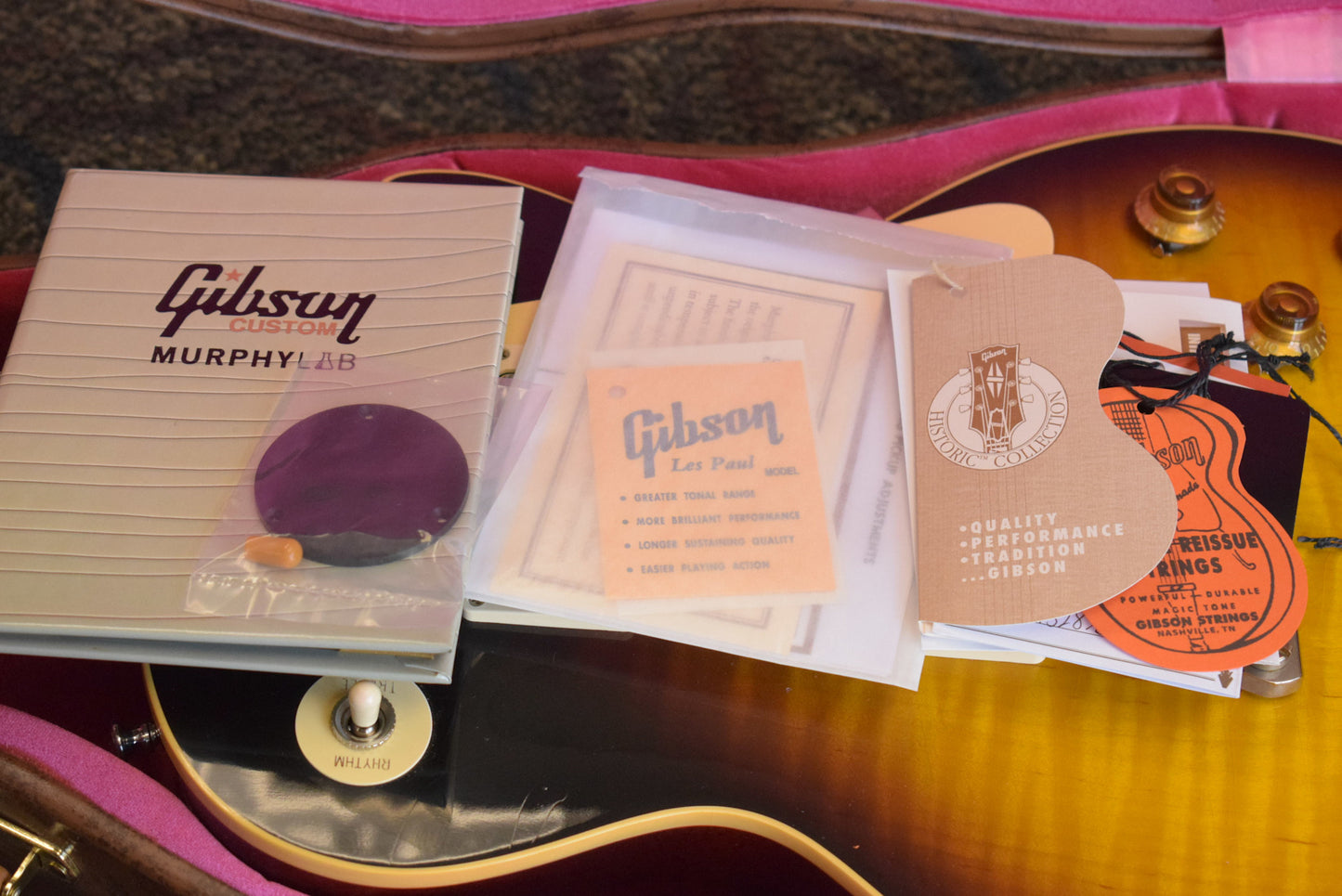 Gibson Murphy Lab 1959 Les Paul Standard Kindred Burst Ultra Light Aged Fuller's Exclusive